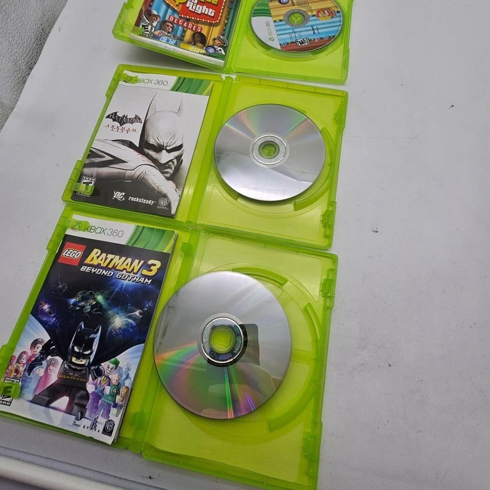 LEGO Batman 3 Arkham City Price Is Right Rocksmith Xbox 360 Kinect Game Lot 5
